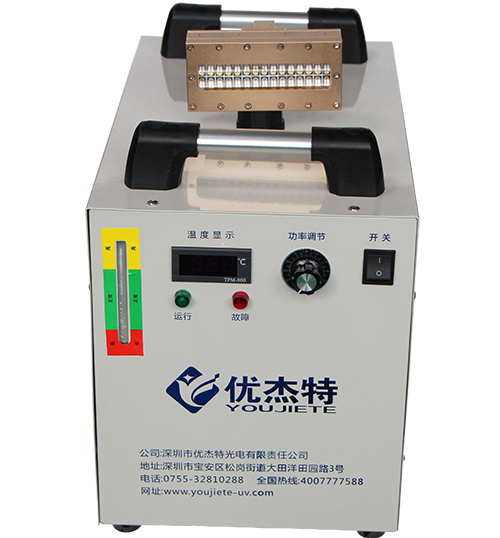 深圳UVLED固化灯紫外光固塑胶标签光油印刷