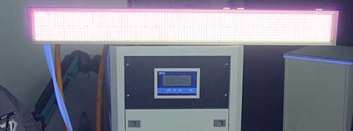 UVLED固化炉在自动化生产线中的安装使用